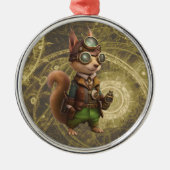 Rocky | Steampuchenkörnchen Ornament Aus Metall (Vorne)