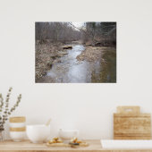 Rocky Stream Poster (Küche)