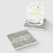 Rocky Surface Drink Untersetzer (Seitenansicht)