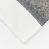 Rocky Surface Fleece Blanket (Ecke)