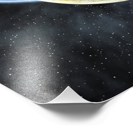 Rocky, terrestrisch fotodruck (Ecke)