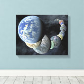 Rocky, terrestrisch leinwanddruck (Insitu (Holzboden))