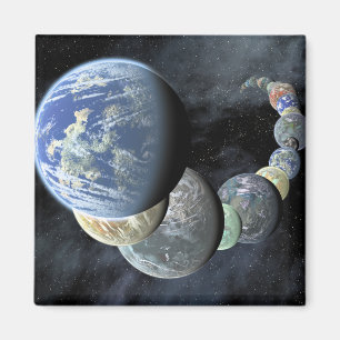 Rocky, terrestrisch magnet