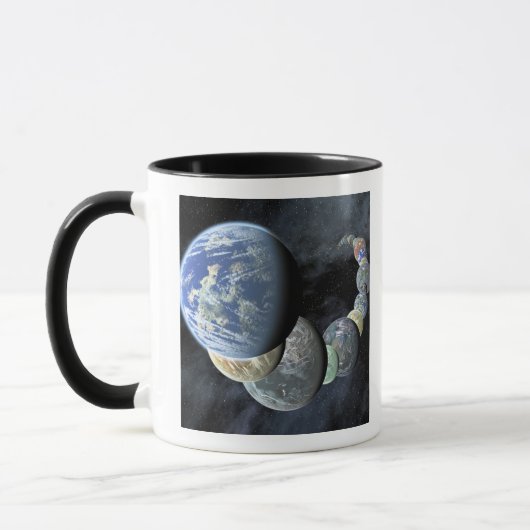 Rocky, terrestrisch tasse (Links)