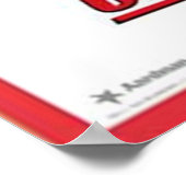 Rocky the Flying Rooster Poster (Ecke)