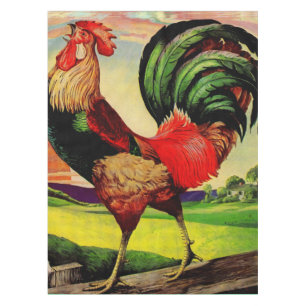 Rocky the Handsome Rooster Tischdecke
