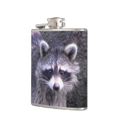 Rocky the Raccoon Flachmann (Links)