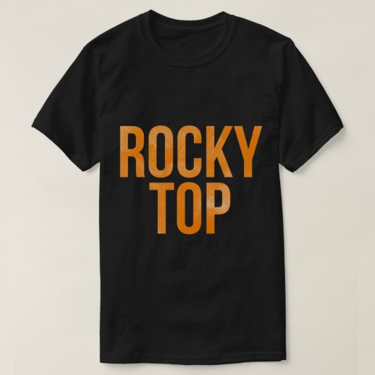 Rocky Top-Gefärbte Krawatte T-Shirt (Design vorne)