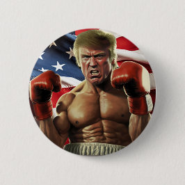 Rocky Trump: Der Bürgermeister der Freiheit Button
