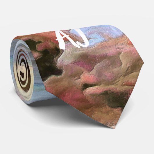 Rocky Waves 0742 Krawatte (Gerollt)