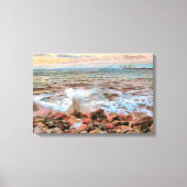Rocky Waves 0742 Kunst Leinwanddruck (Vorderseite)