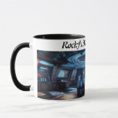 Rocky's Coffee Personalisiert anpassbar Tasse (Links)