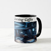 Rocky's Coffee Personalisiert anpassbar Tasse (VorderseiteRechts)