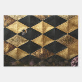 Rococo-Buzz-Bee-Themen-Heavy-Weight-Decoupage Geschenkpapier Set (Vorderseite 3)