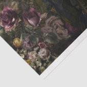 Rococo Buzz viktorianische Dame Schachbrettmuster  Seidenpapier (Ausschnitt)