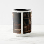 Rococo Candle Mug Tasse (Zentrum)