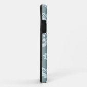 Rococo Damask Art I Duck Egg Blue+Teal Case-Mate iPhone Hülle (Hinten/Rechts)