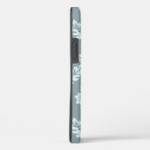 Rococo Damask Art I Duck Egg Blue+Teal Case-Mate iPhone Hülle (Rückseite / Rechts)
