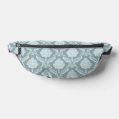 Rococo-Damaskmuster Ententenei Blau+Türkis Bauchtasche (Ablage )