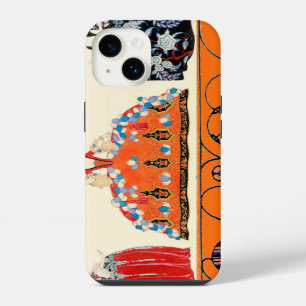 ROCOCO-DAME ART DECO SCHÖNHEIT MODE KOSTÜM DESIGN iPhone 14 HÜLLE