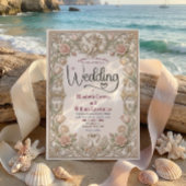 Rococo Fairytale Cherub Swan Garden Romance Einladung