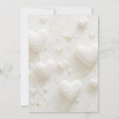 Rococo Floral Tea Galentine Party Soft Blush Einladung (Rückseite)