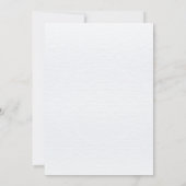 Rococo Garden Frame Galentine Brunch Soft Florals Einladung (Rückseite)