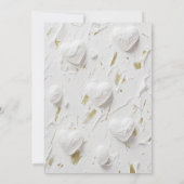 Rococo Garden Window Galentine Brunch Soft Florals Einladung (Rückseite)