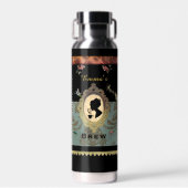 Rococo-Garten-Isolierkanne Trinkflasche (Vorne)
