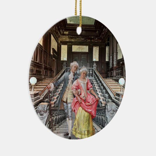 Rococo Keramik Ornament (Rechts)