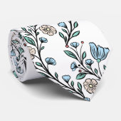 Rococo pattern krawatte (Gerollt)