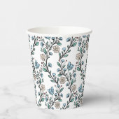 Rococo pattern pappbecher (Links)