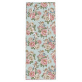 Rococo Revival Cherub Floral Toile Wrapping Paper Geschenktüte Für Weinflaschen (Rückseite)