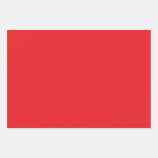 Rococo Revival Wild Strawberry & Clover Custom Geschenkpapier Set (Vorderseite 2)