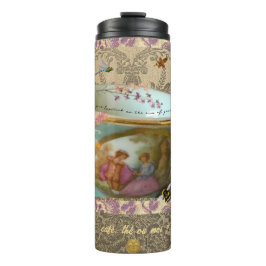 Rococo Romantic Gift Thermal Tumbler Thermosbecher