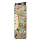 Rococo Romantic Gift Thermal Tumbler Thermosbecher (Nach links gedreht)