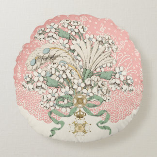 Rococo-Shabby-Chic-Dekor-Kissenbezüge Hydrangea Rundes Kissen