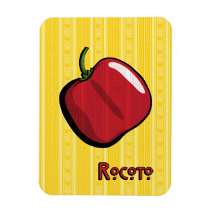 Rocoto Chili Paprika Flexibler Magnet