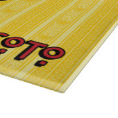 Rocoto Chili Pepper Cutting Board Schneidebrett (Ecke)