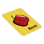 Rocoto Chili Pepper Flexible Magnet (Rechte Seite)