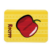 Rocoto Chili Pepper Flexible Magnet (Horizontal)