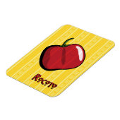 Rocoto Chili Pepper Flexible Magnet (Linke Seite)