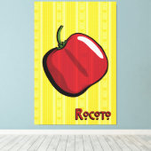 Rocoto Chili Pepper Leinwand Art (Insitu (Holzboden))