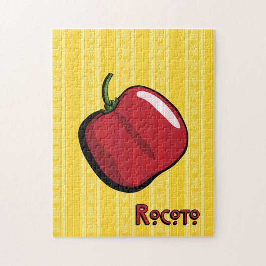 Rocoto Chili Pepper Puzzle (Vertikal)