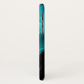 ROD ASCLEPIUS,7 CHAKRAS YOGA LOTUS POSE Blau Case-Mate iPhone Hülle (Hinten/Links)