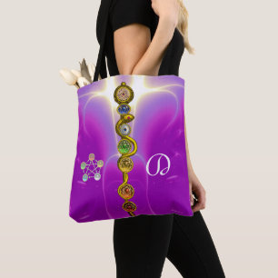 ROD ASCLEPIUS 7 CHAKRAS, YOGA SPIRITUELLE ENERGIE TASCHE