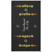 ROD ASCLEPIUS 7 CHAKRAS,YOGA,SPIRITUELLE ENERGIEST TISCHDECKE (Vorderseite)