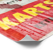 Rod & Custom, Karts im Wettbewerb Print Poster (Ecke)