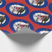 Rod das Mod u. der Roller Geschenkpapier (Ecke)