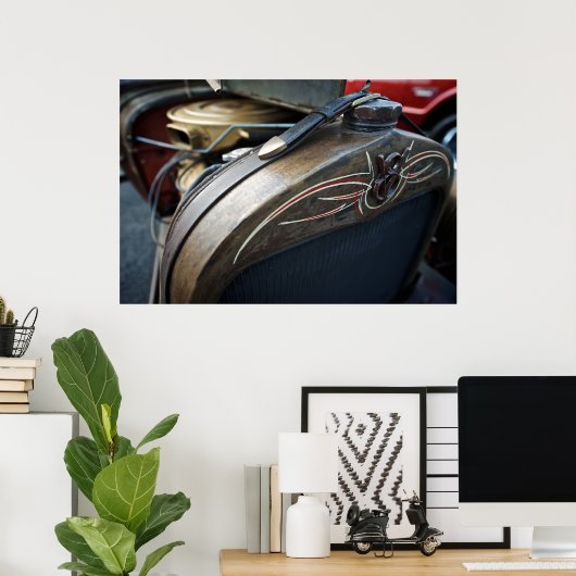 Rod in HDR. Poster (Heimbüro)